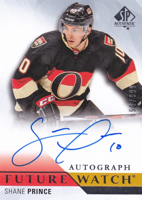 Hockey card Shane Prince