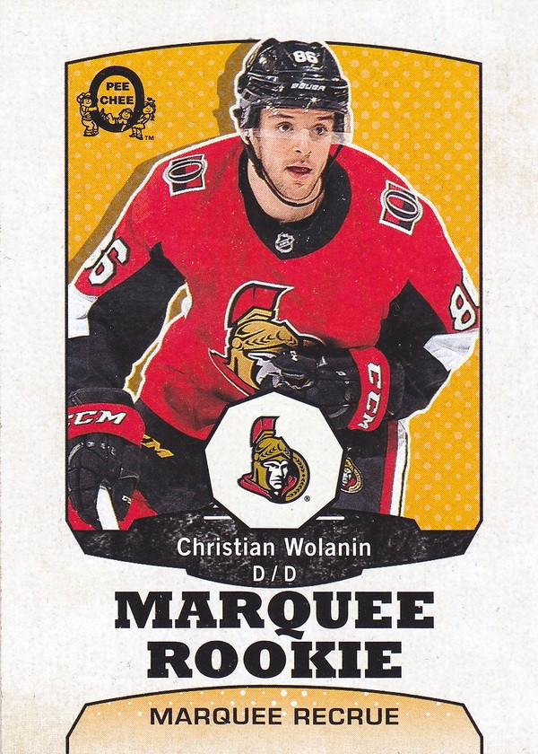 Hockey card Christian Wolanin