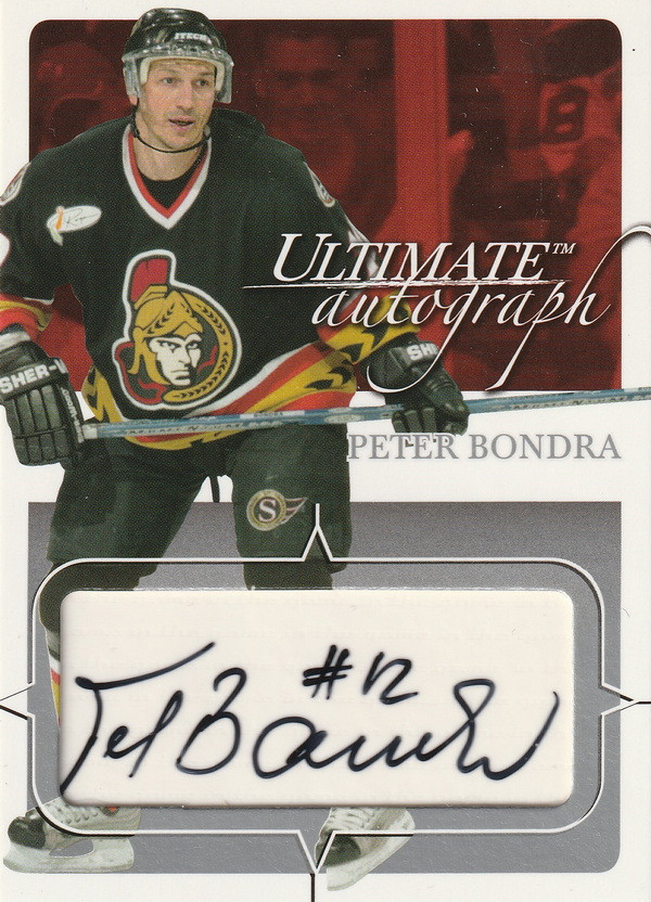Hockey card Peter Bondra