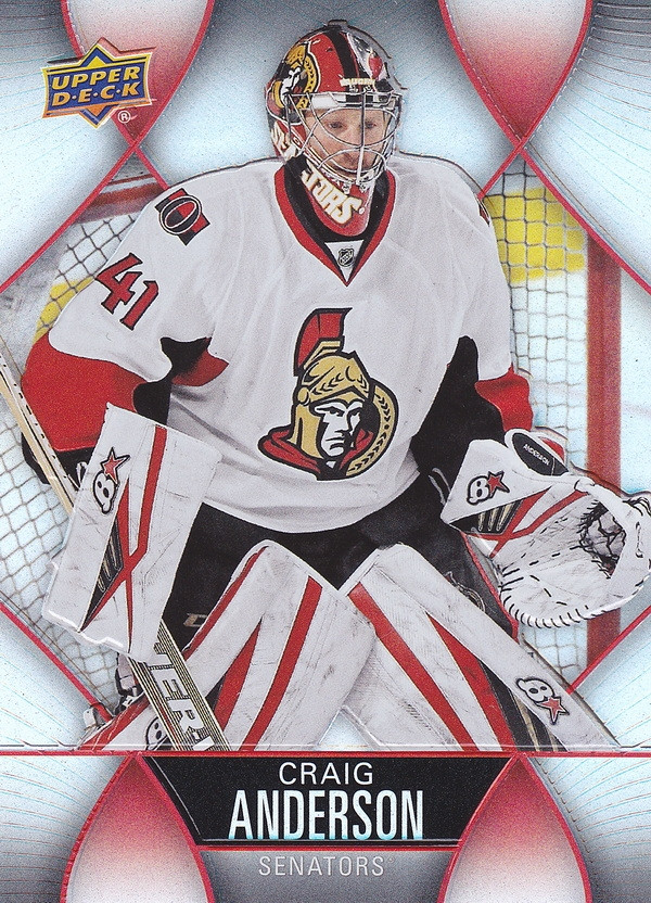 Hockey card Craig Anderson