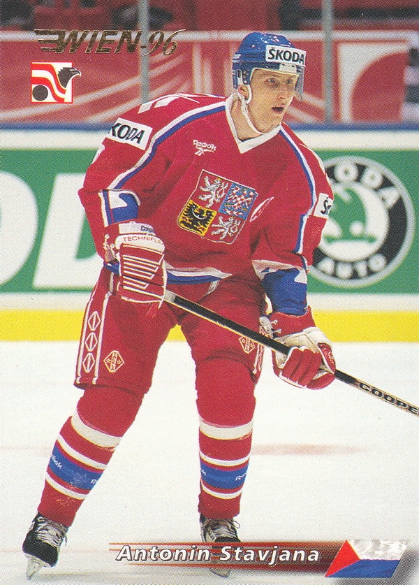 Hockey card Antonin Stavjana