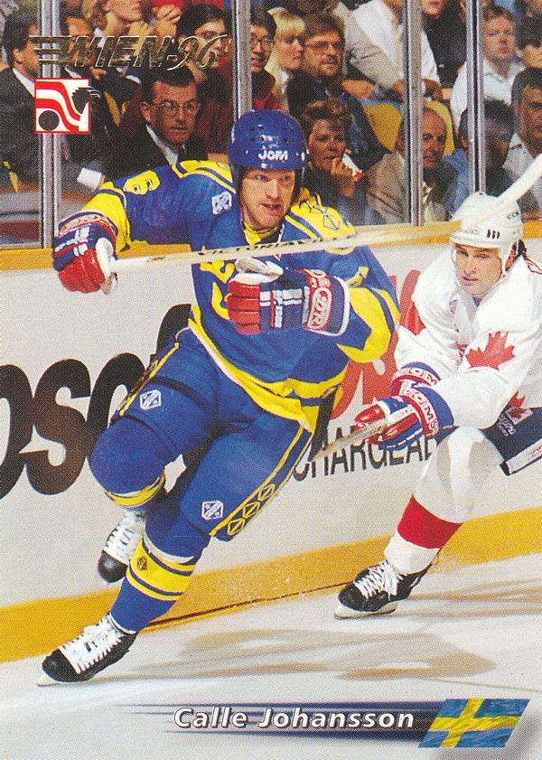 Hockey card Calle Johansson