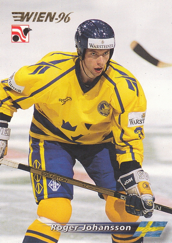 Hockey card Roger Johansson