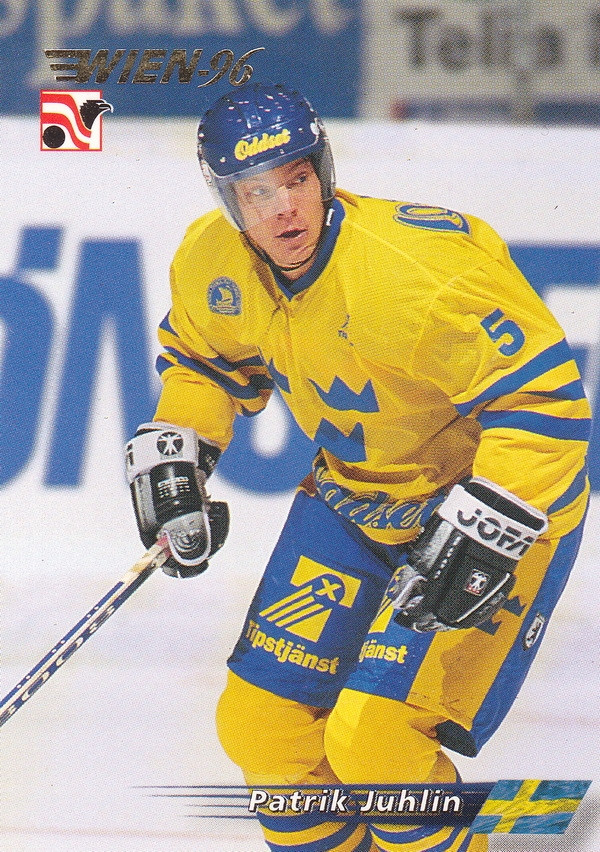Hockey card Patrik Juhlin