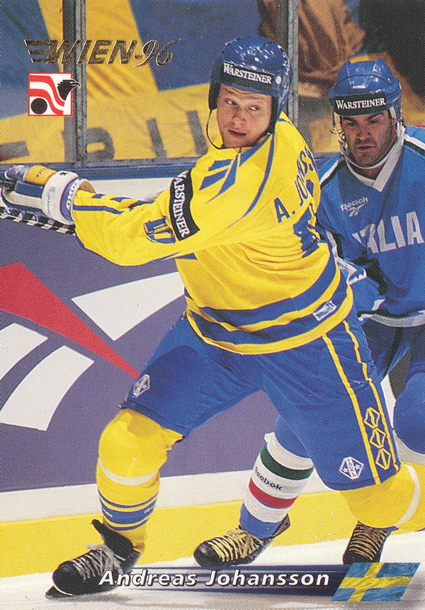 Hockey card Andreas Johansson
