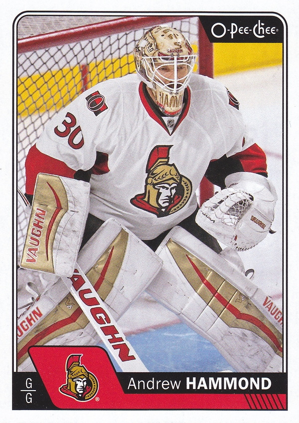 Hockey card Andrew Hammond