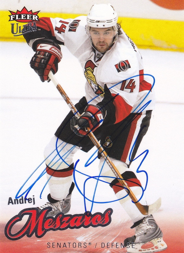 Hockey card Andrej Meszaros