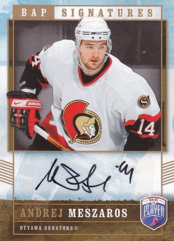 Hockey card Andrej Meszaros