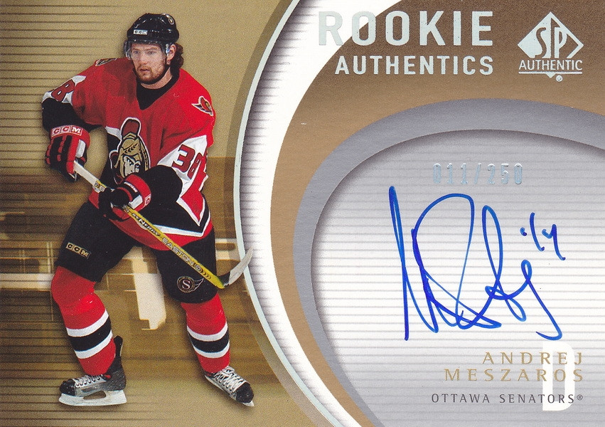 Hockey card Andrej Meszaros