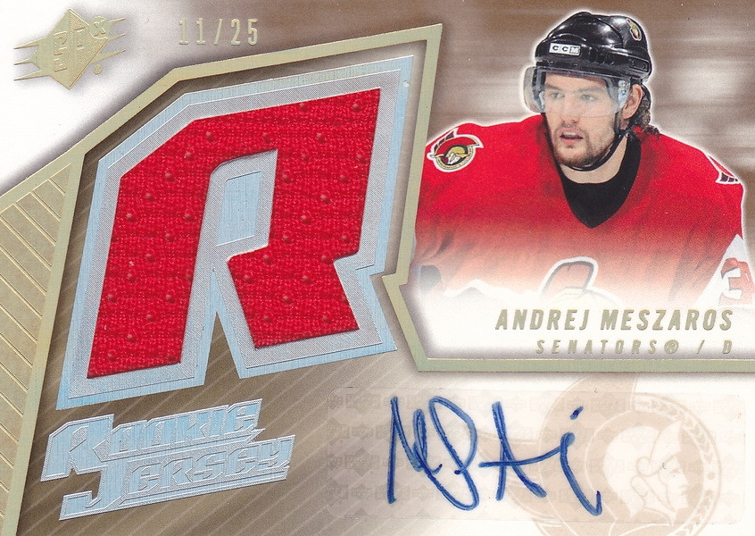 Hockey card Andrej Meszaros