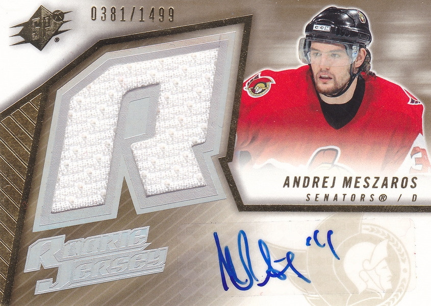 Hockey card Andrej Meszaros