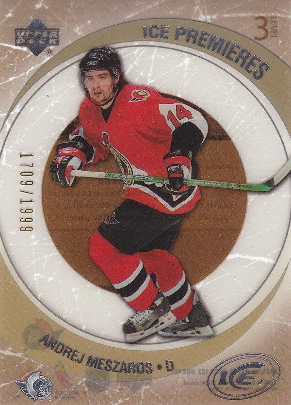 Hockey card Andrej Meszaros