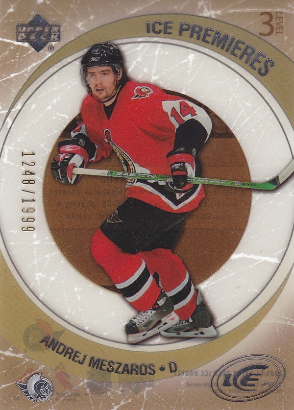 Hockey card Andrej Meszaros