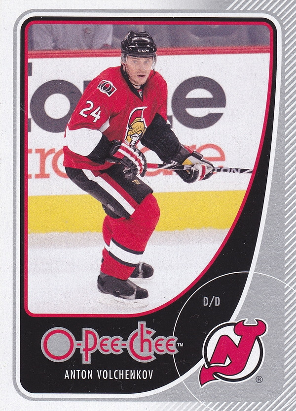 Hockey card Anton Volchenkov