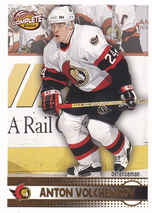 Hockey card Anton Volchenkov