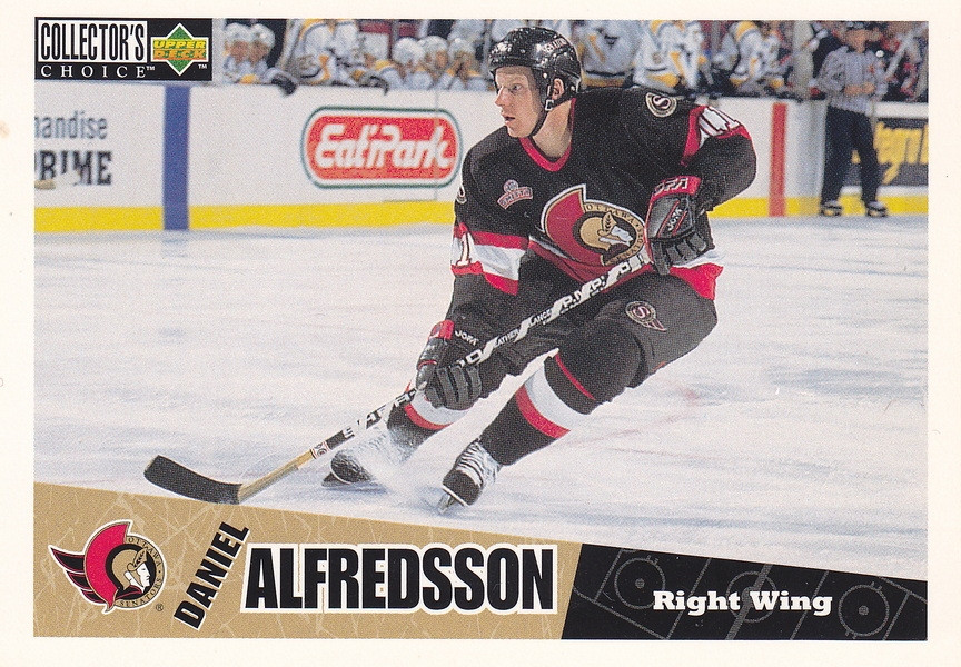 Hockey card Daniel Alfredsson