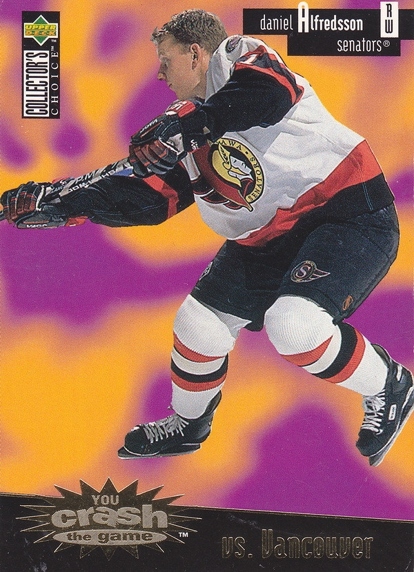 Hockey card Daniel Alfredsson