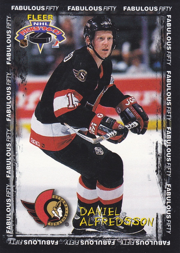 Hockey card Daniel Alfredsson