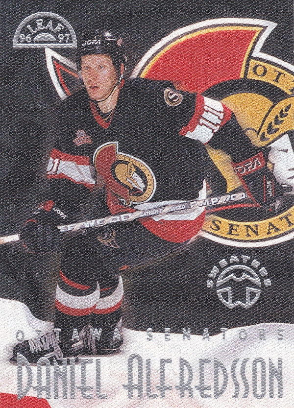 Hockey card Daniel Alfredsson