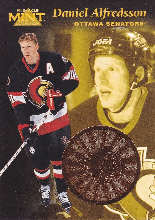 Hockey card Daniel Alfredsson