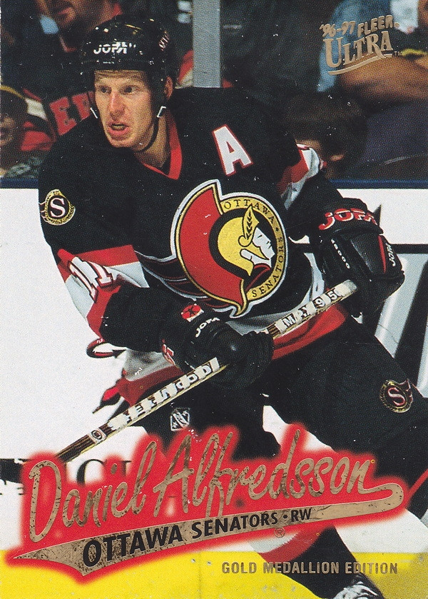 Hockey card Daniel Alfredsson