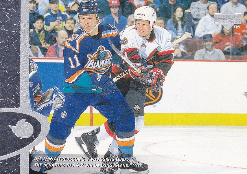 Hockey card Daniel Alfredsson