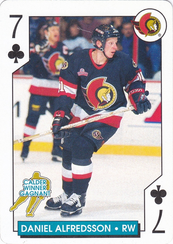 Hockey card Daniel Alfredsson