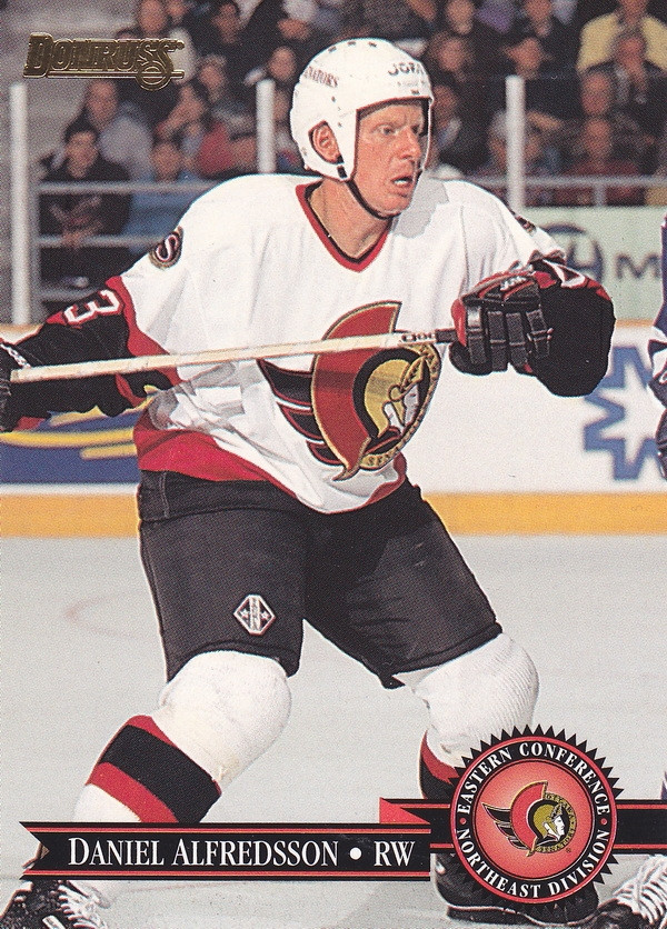 Hockey card Daniel Alfredsson