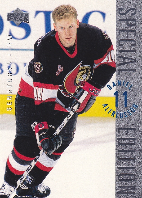 Hockey card Daniel Alfredsson
