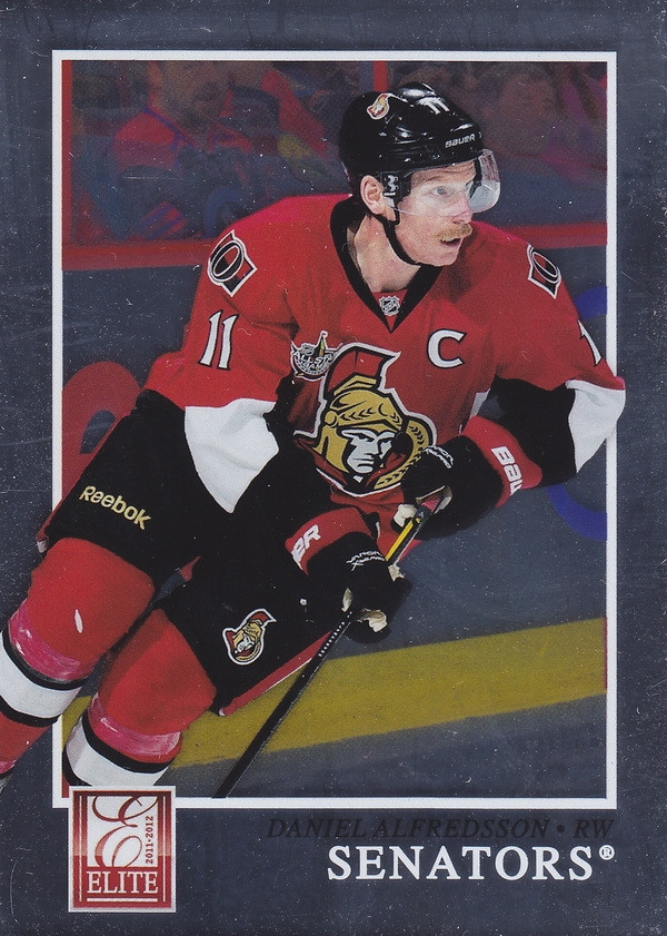 Hockey card Daniel Alfredsson
