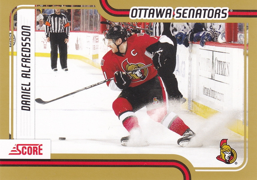 Hockey card Daniel Alfredsson