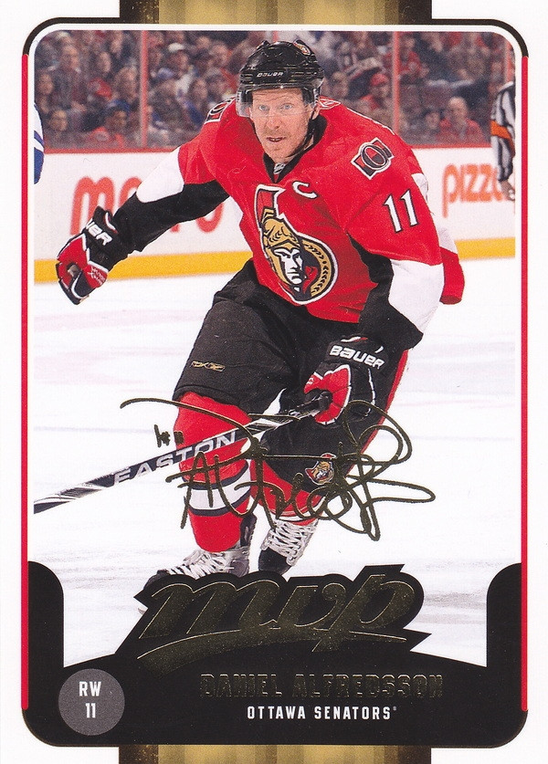 Hockey card Daniel Alfredsson
