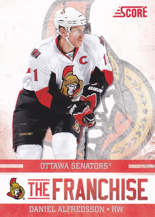 Hockey card Daniel Alfredsson