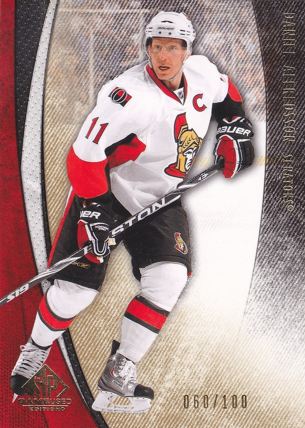 Hockey card Daniel Alfredsson