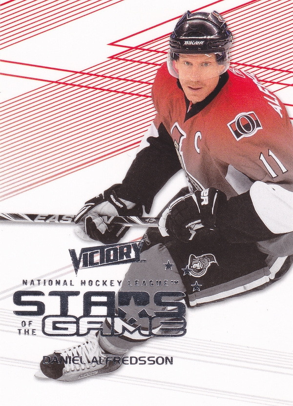 Hockey card Daniel Alfredsson