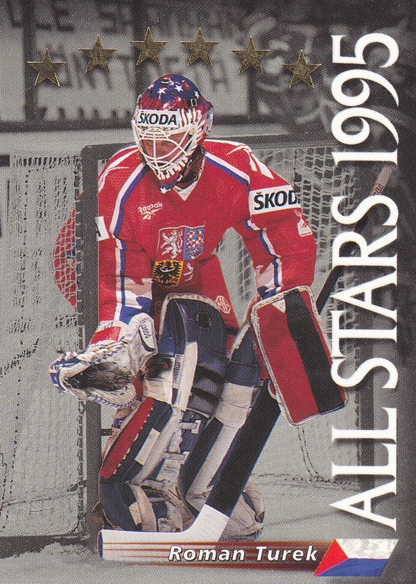Hockey card Roman Turek