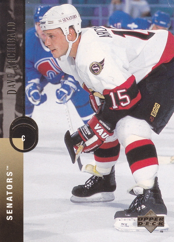 Hockey card Dave Archibald