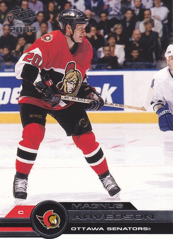 Hockey card Magnus Arvedson
