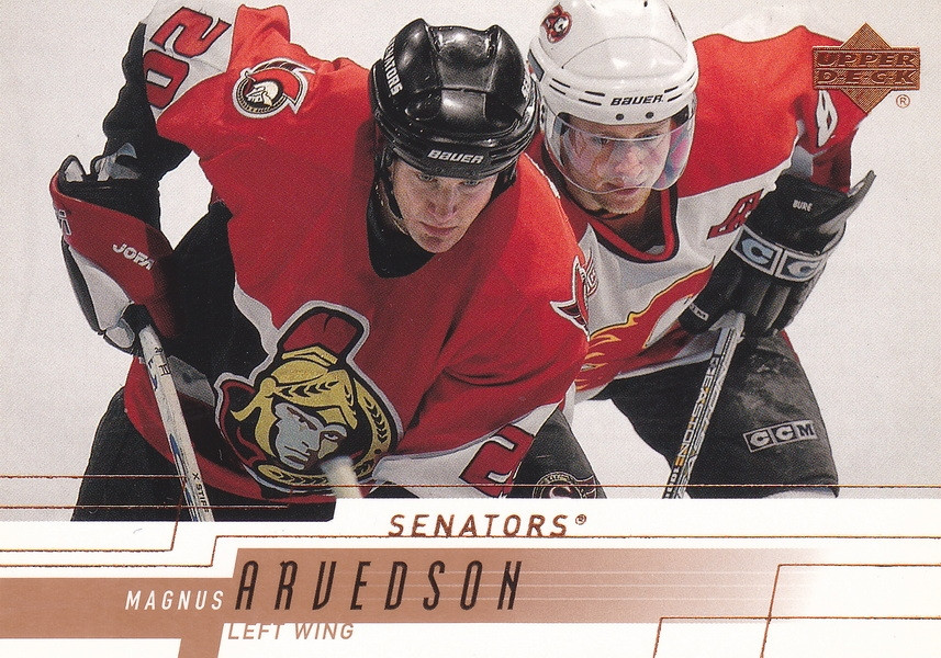 Hockey card Magnus Arvedson