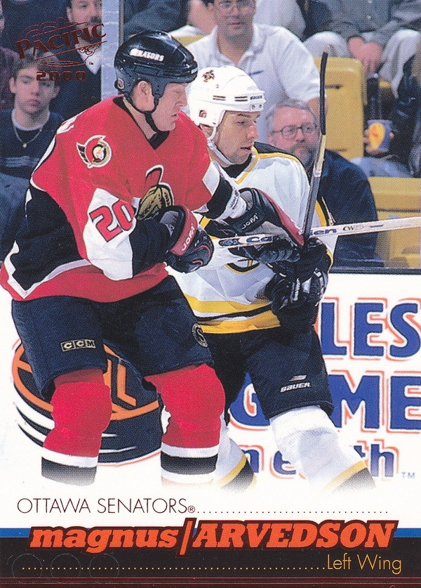 Hockey card Magnus Arvedson