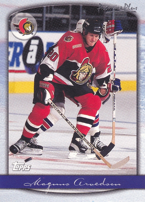 Hockey card Magnus Arvedson