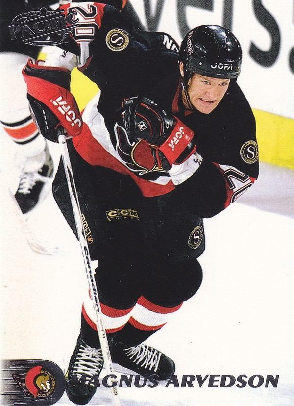 Hockey card Magnus Arvedson