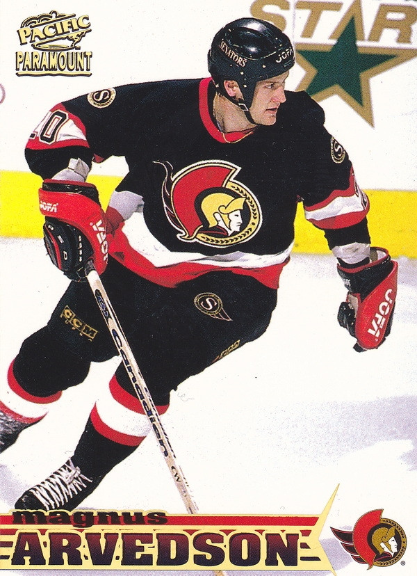 Hockey card Magnus Arvedson