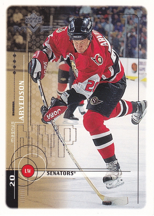 Hockey card Magnus Arvedson