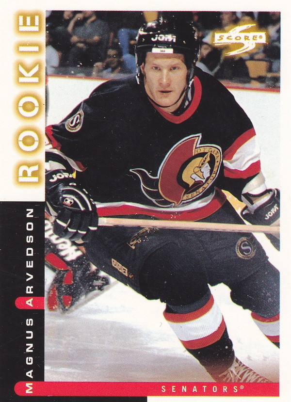 Hockey card Magnus Arvedson