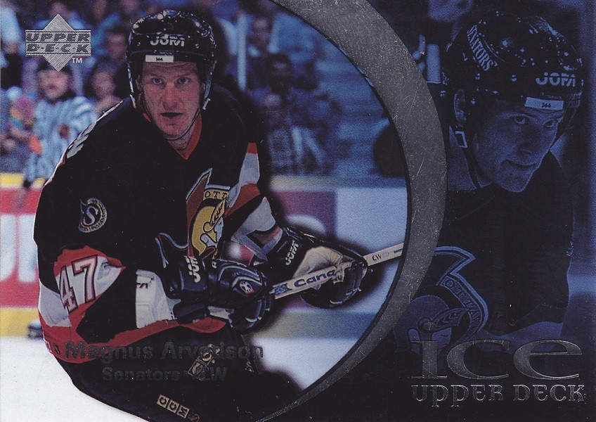 Hockey card Magnus Arvedson