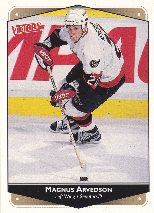 Hockey card Magnus Arvedson