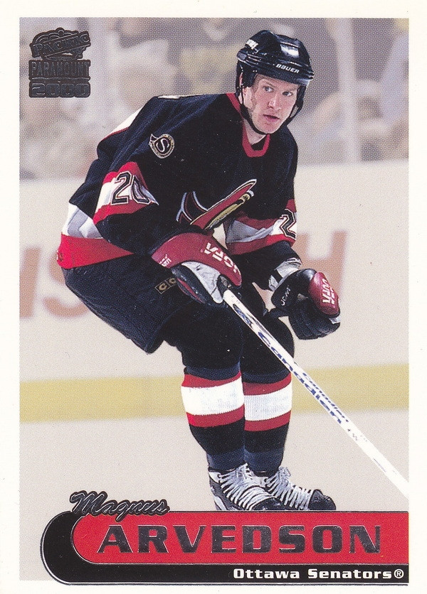 Hockey card Magnus Arvedson