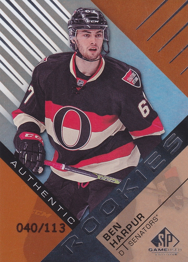 Hockey card Ben Harpur