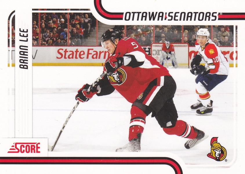 Hockey card Brian Lee